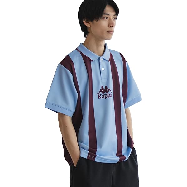 Amazon | [カッパ] 半袖ポロシャツ 吸汗速乾 UVカット 215318